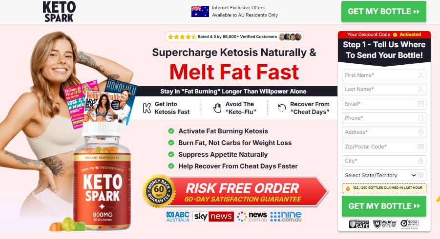 keto spark gummies australia